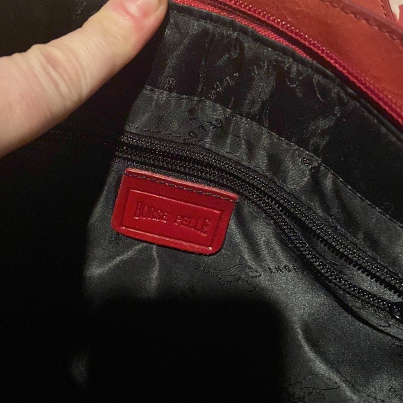 Angelo gorgeous red great quality/condition purse - Picture 8 of 14